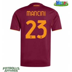 AS Roma Gianluca Mancini #23 Hemmatröja 2025-26 Kortärmad